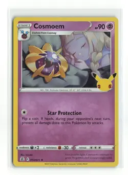 COSMOEM 014/025 CELEBRATIONS HOLO RARE POKEMON TCG NM-LP - Image 1