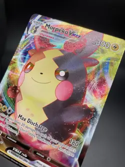 Morpeko VMAX 38/72 Gradable Condition Shining Fates Holo Rare VMAX NM Pokemon - Image 1
