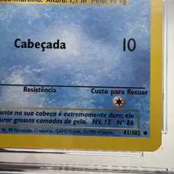 Pokemon CGC 10 Base Set - Seel 41/102 1st Edition 1999 - Image 5