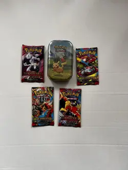 Pokemon Ascended Hero Mini Tin With 4 Booster Packs - Image 1