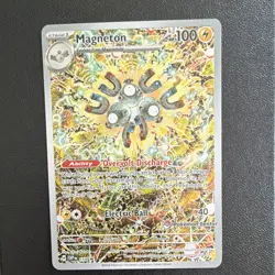 Pokemon Magneton 159 Sv Scarlet & Violet Promo Holo Stage 1 HP100 Electric Ball - Image 1