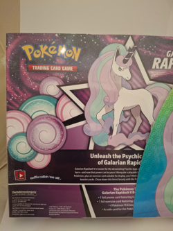 "POKEMON" GALARIAN RAPIDASH V BOX" TCG BOOSTER PACKS TRADING CARDS - Image 2