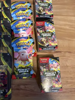 Pokemon Perfect Order Sealed LOT - Image 4