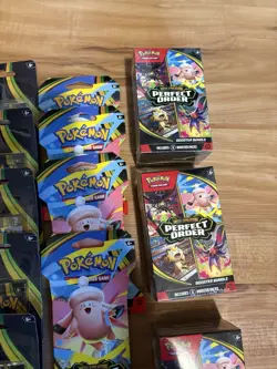 Pokemon Perfect Order Sealed LOT - Image 5