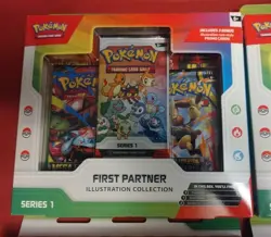 Pokemon TCG First Partners Illustration Collection Box X4 - Image 2