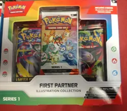 Pokemon TCG First Partners Illustration Collection Box X4 - Image 4