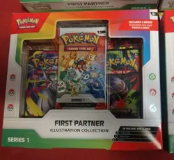 Pokemon TCG First Partners Illustration Collection Box X4 - Image 5