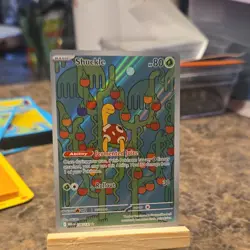 Pokemon Shuckle 136/132 Me01 Mega Evolution Holo IR Basic 80HP - Image 1