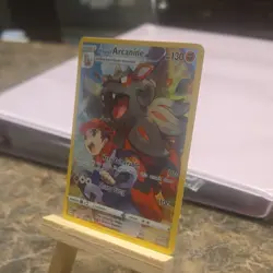 Pokemon Hisuian Arcanine TG08/TG30 Lost Origin Ultra Rare Holo 130HP - Image 2