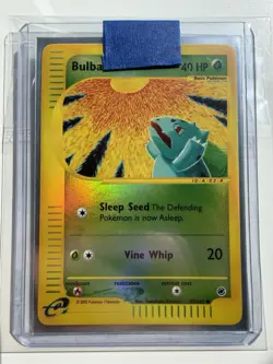 Pokemon TCG Bulbasaur 095/165 Expedition Base Set Reverse Holo 40 HP 2002 - Image 1