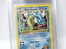 POKEMON GYM CHALLENGE 1ST EDITION MISTY'S GYARADOS #13 HOLO BGS 9 NICE!!!!!! - Image 4