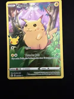 Pikachu - 005/025 - Holo Rare Celebrations - Pokemon - Image 1