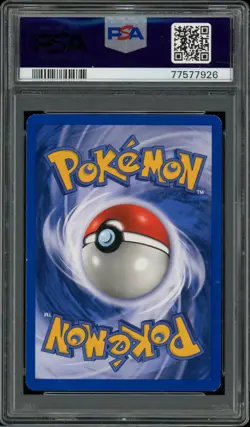 2001 Pokemon Neo Revalation 65 Shining Gyarados Holo Rare Double Swirl PSA 7 NM - Image 3