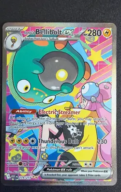 Iono's Bellibolt ex 279/217 ME: Ascended Heroes Pokemon Holo - Image 2