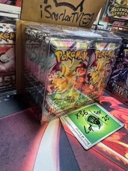 POKEMON ASCENDED HEROES - Booster Pack Lot Pack Lot 36 (Like Booster Box) | B - Image 3
