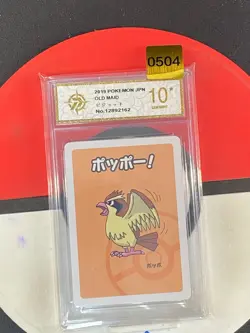 Pokemon Pidgey 2019 Old Maid Japanese Grade10 - Image 1