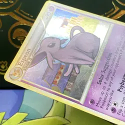 2010 POKEMON HEARTGOLD & SOULSILVER UNDAUNTED CRACKED ICE #2 ESPEON HOLO NM - Image 5