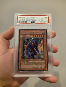 Yu-Gi-Oh AST | The End Of Anubis Secret Rare 1st Edition AST-000 | PSA 8 - Image 1