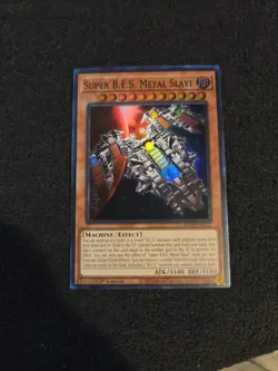 Super B.E.S. Metal Slave BPRO-EN022 Yugioh 1st Edition Super Rare - Image 1