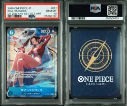 PSA 10 One Piece Chinese 2nd Anniversary JP Boa Hancock OP07-051 Hidden Alt Art - Image 3