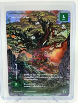 Wonders of The First Call Of The Stones Verdant Grove Formless Common Foil - Image 1