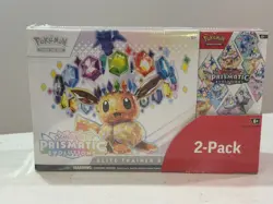 Pokemon Prismatic Evolutions Elite Trainer Box & Booster Bundle Costco 2-Pack - Image 1