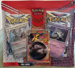 Pokemon TCG 2 Pack Blister Lost Origin Silver Tempest Revavroom Houndstone + - Image 1