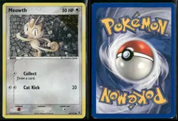 MEOWTH 69/112 C LP FIRERED & LEAFGREEN POKEMON HOLO - Image 1