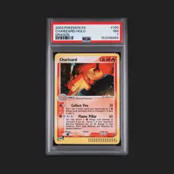 ** PSA 7 ** Pokemon Charizard 100/97 EX Dragon Holo New Cert - Image 1