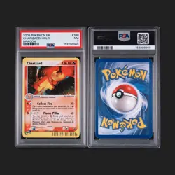 ** PSA 7 ** Pokemon Charizard 100/97 EX Dragon Holo New Cert - Image 3