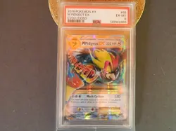 Pokemon XY Evolutions Mega Pidgeot EX 65/108 Holo Rare PSA 6 - Image 1