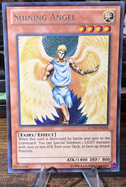 YUGIOH SHINING ANGEL LCYW-EN236 SECRET UNLIMITED ED NM - Image 1