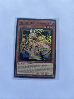Yu-Gi-Oh! TCG Maliss P Dormouse MP25-EN124 1st Edition Prismatic Secret Rare NM - Image 1
