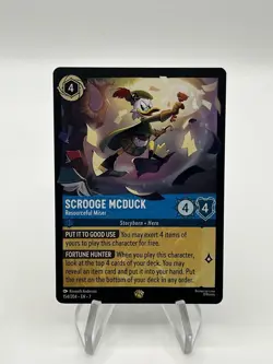 Scrooge McDuck-Resourceful Miser Disney Lorcana 154/204 Legendary Regular - Image 1