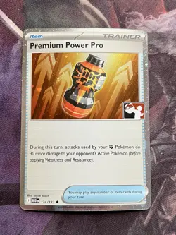 Premium Power Pro 124/132 Cosmos Holo Pokemon Play! Stamp Prize Pack Card 💥 - Image 2