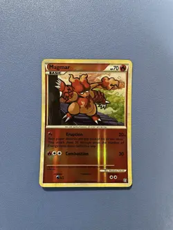 Magmar 42/102 Reverse Holo Uncommon Triumphant Pokemon Card - Lightly Played - Image 1