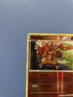 Magmar 42/102 Reverse Holo Uncommon Triumphant Pokemon Card - Lightly Played - Image 2