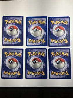 Pokemon Card Lot X6 Rare Non Holo Fossil Set - Image 3