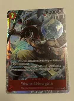 Edward Newgate ST15-002 SR ONE PIECE Card Game Premium Collection PRB02 - Image 1