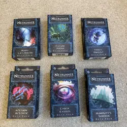 Android Netrunner - Cycle 1: Genesis Card Set 2012 (Used - 6 Packs - Complete) - Image 1
