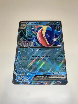 Greninja ex 041/142 Stellar Crown Stamped Promo JUMBO Card NM - Image 1