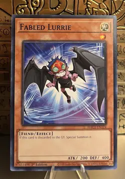 Fabled Lurrie HAC1-EN124 Hidden Arsenal: Chapter 1 1st Ed. Common Yugioh! NM - Image 1