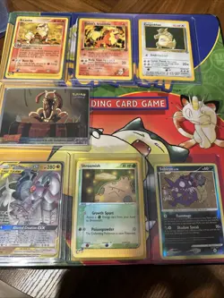 1995-2018 Pokemon Cards Binder Pages 124 Vintage- Mid Era Collection With Holos - Image 1