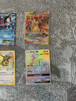 HIGH END Pokemon TCG 4 Card Lot - Ash-Greninja EX, Charizard & Braixen GX, - Image 3