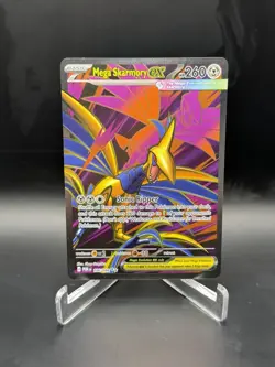 Mega Skarmory ex Ultra Rare Full Art 106/088 Pokemon Perfect Order Card NM - Image 1