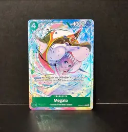Megalo EB04-018 Alt Art One Piece Card Game English Near Mint - Image 1