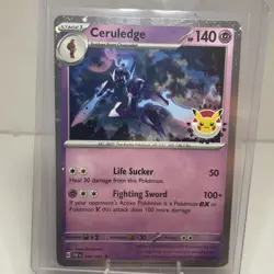 Ceruledge - (Pokemon Day 2024) (Cosmos Holo) 040/091 Miscellaneous Cards &... - Image 1