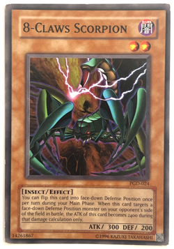 YuGiOh! - 8-Claws Scorpion - PGD-024 - Unlimited - Common - Image 1