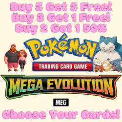 Pokemon Mega Evolution MEG /132 ALL Base Set Cards, Choose Your Singles! - Image 1
