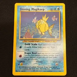 Pokemon Cards: Shining Magikarp: 66/64: Neo Revelation: Near Mint - Image 1